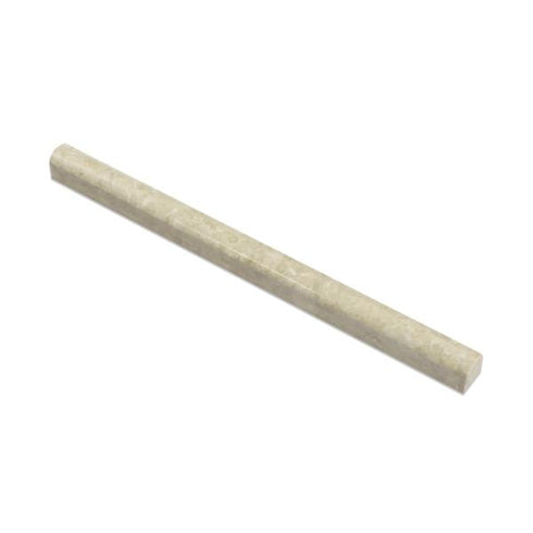 Cappuccino Polished Pencil Liner Trim Tile 3/4x12"